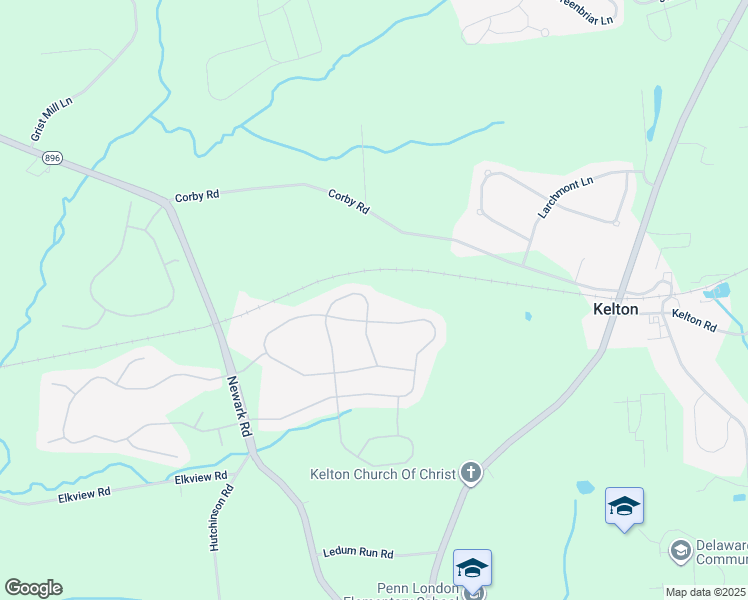 map of restaurants, bars, coffee shops, grocery stores, and more near 906 Stauffer Circle in West Grove