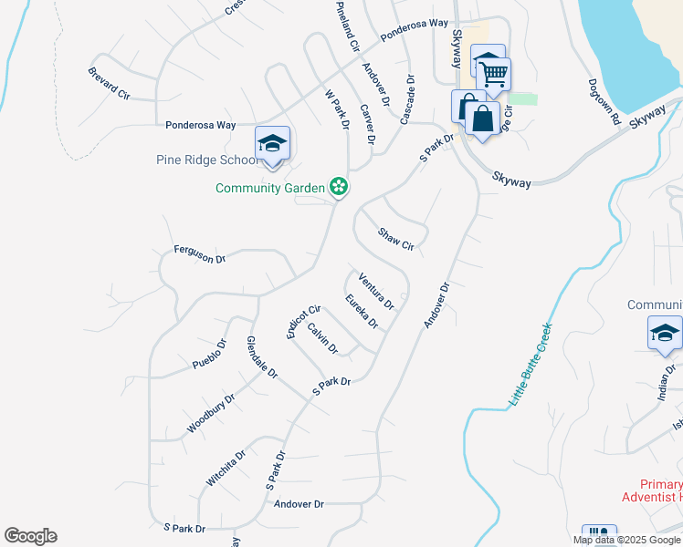 13769 Eureka Drive, Magalia CA Walk Score