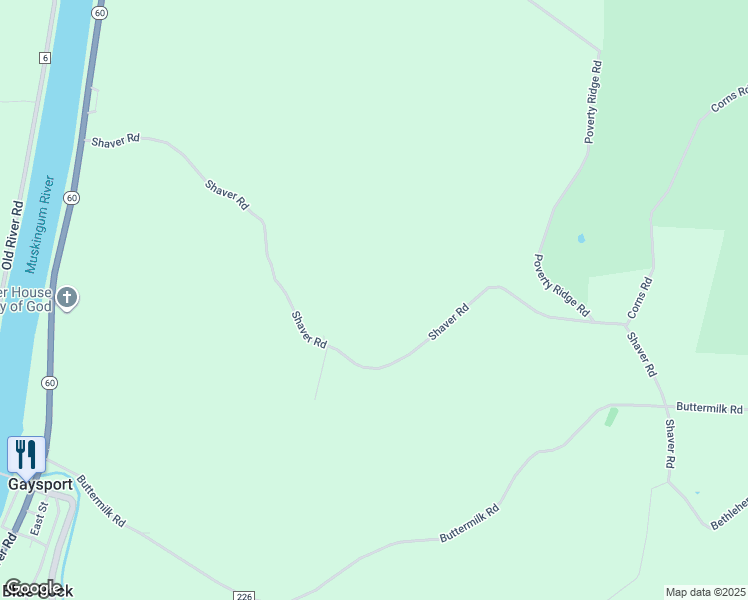 map of restaurants, bars, coffee shops, grocery stores, and more near in Blue Rock