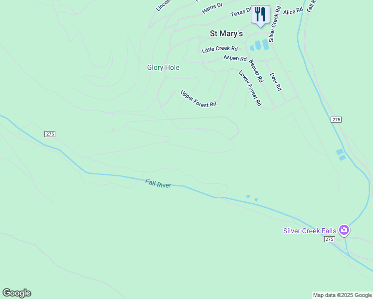 map of restaurants, bars, coffee shops, grocery stores, and more near 640 Vista Road in Idaho Springs