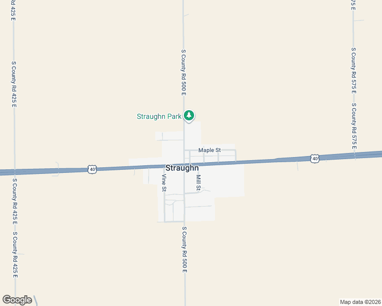 map of restaurants, bars, coffee shops, grocery stores, and more near 5045 Maple Street in Straughn