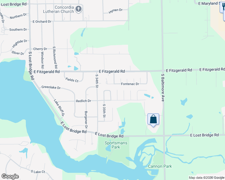map of restaurants, bars, coffee shops, grocery stores, and more near 2531 Lansdowne Court in Decatur