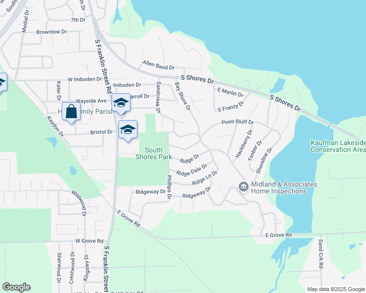 map of restaurants, bars, coffee shops, grocery stores, and more near 10 Peggy Ann Drive in Decatur