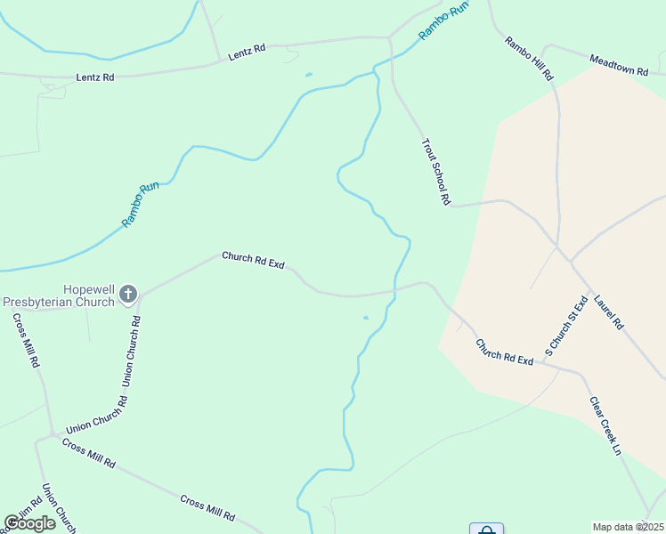map of restaurants, bars, coffee shops, grocery stores, and more near 8927 Church Rd in Felton