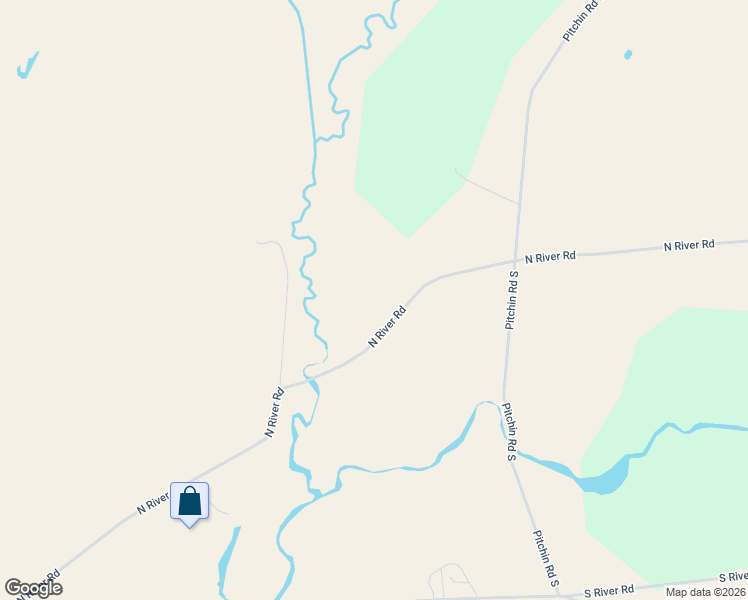 map of restaurants, bars, coffee shops, grocery stores, and more near 5972 North River Road in Springfield