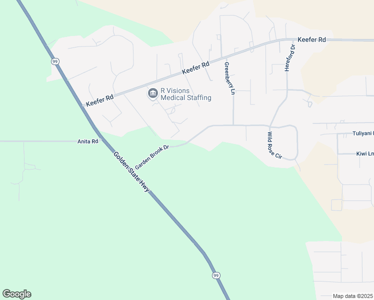 map of restaurants, bars, coffee shops, grocery stores, and more near 4595 Garden Brook Drive in Chico