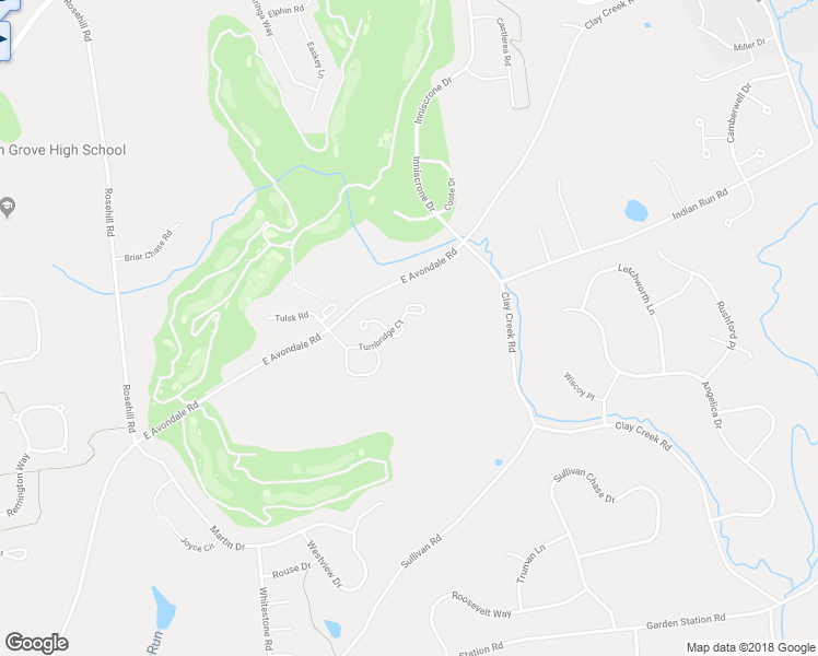 map of restaurants, bars, coffee shops, grocery stores, and more near 500 Turnbridge Court in Avondale