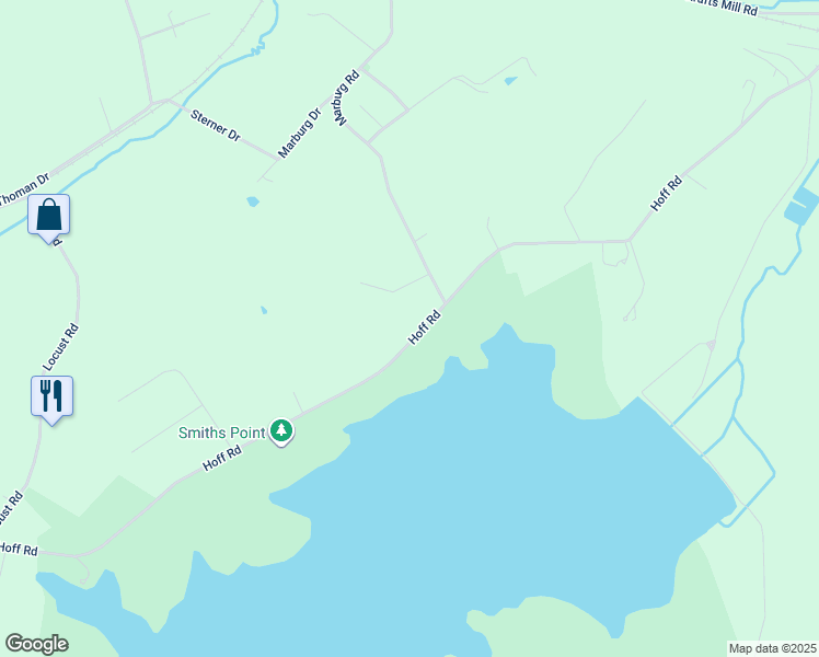 map of restaurants, bars, coffee shops, grocery stores, and more near 6213 Hoff Rd in Spring Grove