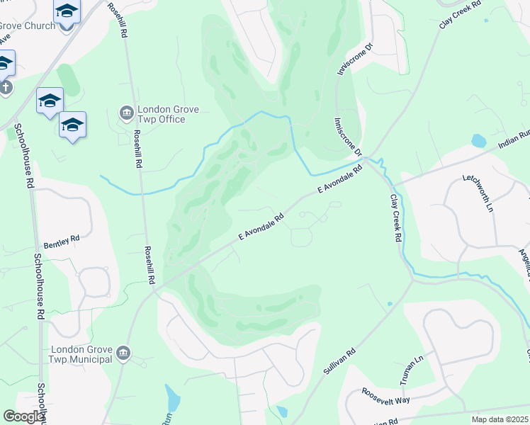 map of restaurants, bars, coffee shops, grocery stores, and more near 111 Tulsk Road in Avondale