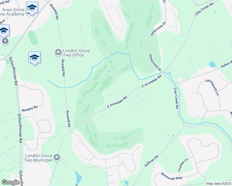 map of restaurants, bars, coffee shops, grocery stores, and more near 119 Tulsk Road in Avondale
