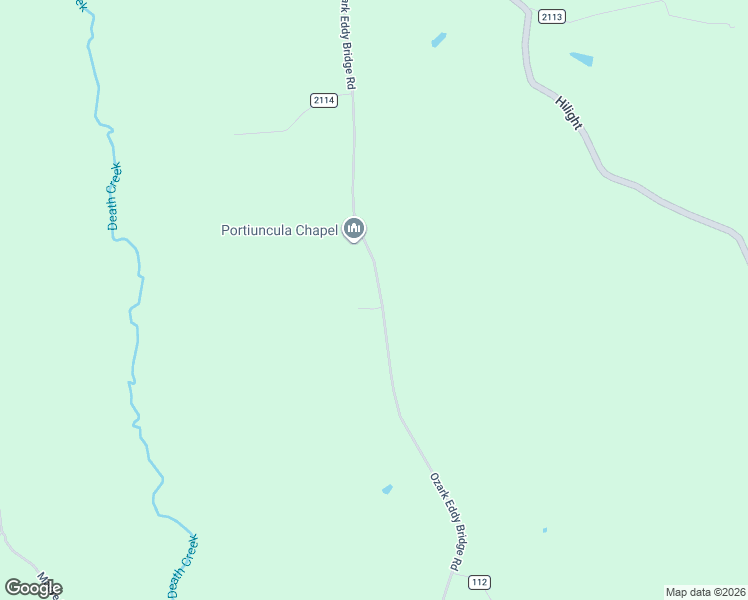 map of restaurants, bars, coffee shops, grocery stores, and more near 49539 Ozark Eddy Bridge Road in Jerusalem