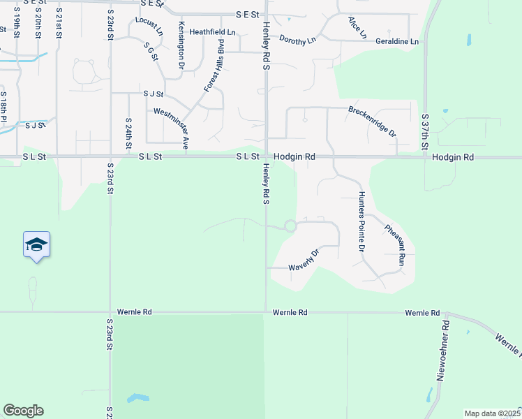 map of restaurants, bars, coffee shops, grocery stores, and more near 2900 Honeysuckle Lane in Richmond