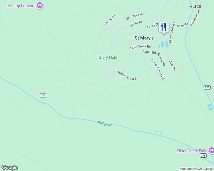 map of restaurants, bars, coffee shops, grocery stores, and more near 200 Loch Lomond Road in Idaho Springs