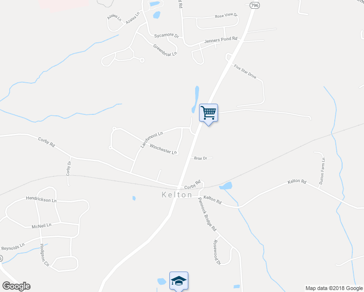 map of restaurants, bars, coffee shops, grocery stores, and more near 315 Winchester Lane in West Grove