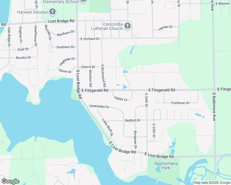 map of restaurants, bars, coffee shops, grocery stores, and more near 3229 Fields Court in Decatur