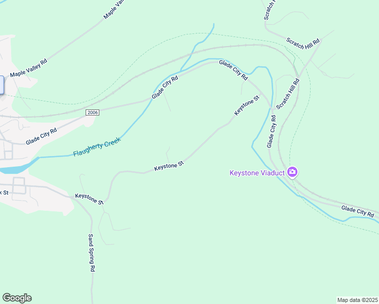 map of restaurants, bars, coffee shops, grocery stores, and more near 743 Keystone Street in Meyersdale