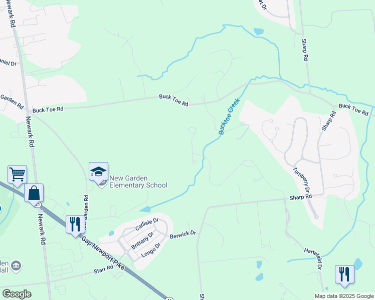 map of restaurants, bars, coffee shops, grocery stores, and more near 103 Minikahda Circle in Avondale