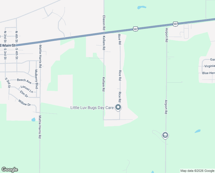 map of restaurants, bars, coffee shops, grocery stores, and more near 1337 Kellam Road in Centerville