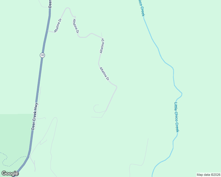 map of restaurants, bars, coffee shops, grocery stores, and more near 4358 Altatina Drive in Chico