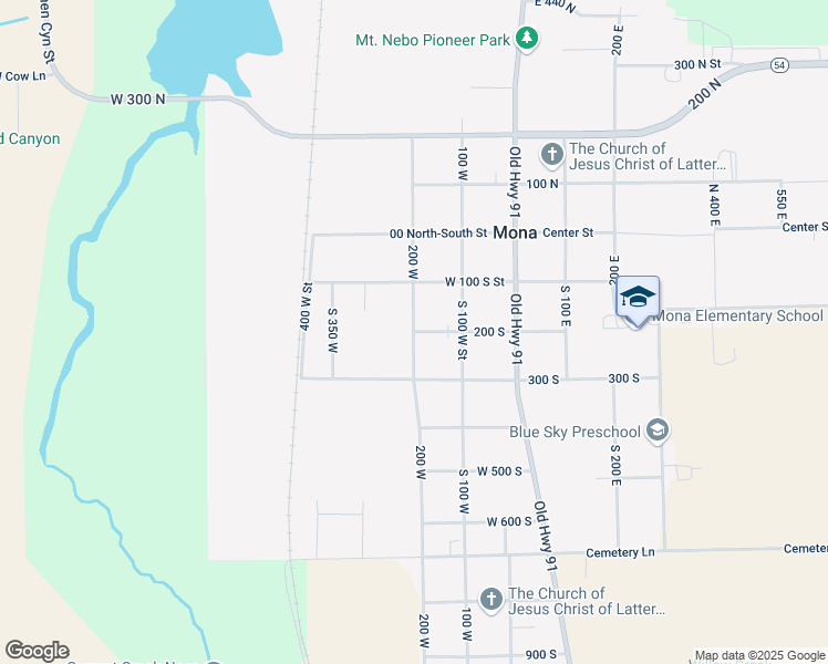 map of restaurants, bars, coffee shops, grocery stores, and more near in Mona