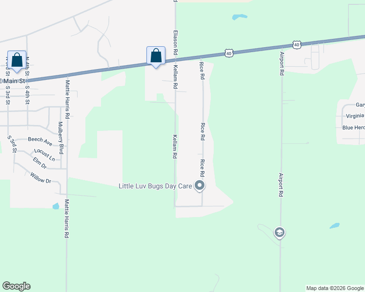 map of restaurants, bars, coffee shops, grocery stores, and more near 1337 Kellam Road in Centerville