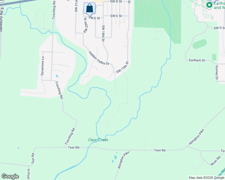 map of restaurants, bars, coffee shops, grocery stores, and more near 1240 Southwest 15th Street in Richmond