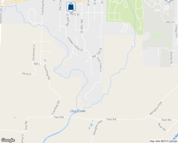 map of restaurants, bars, coffee shops, grocery stores, and more near 1240 Southwest 15th Street in Richmond