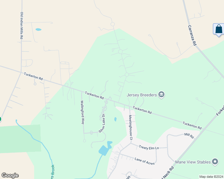 map of restaurants, bars, coffee shops, grocery stores, and more near 346 Tuckerton Road in Tabernacle