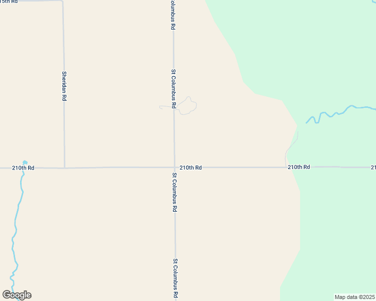 map of restaurants, bars, coffee shops, grocery stores, and more near 1414 Saint Columbus Road in Wathena