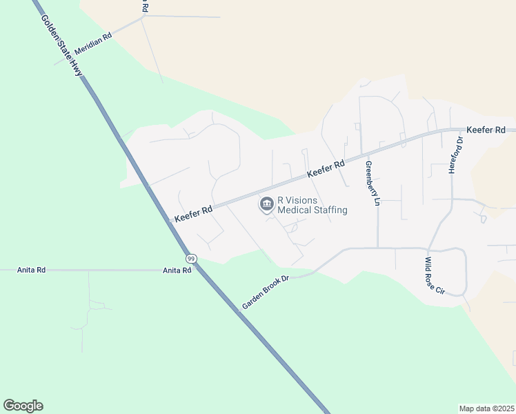 map of restaurants, bars, coffee shops, grocery stores, and more near 2 Felicidad Lane in Chico