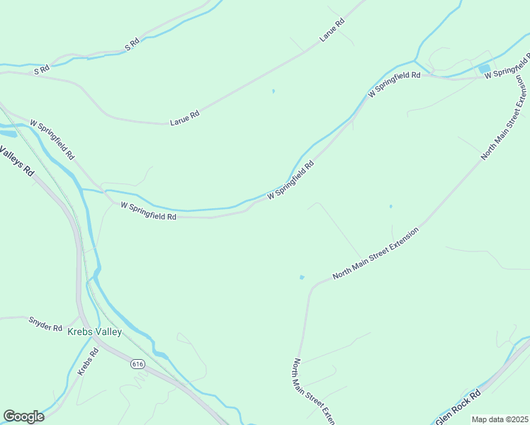 map of restaurants, bars, coffee shops, grocery stores, and more near 2829 West Springfield Road in Glen Rock