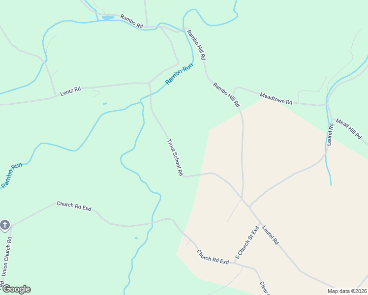 map of restaurants, bars, coffee shops, grocery stores, and more near 14693 Trout School Rd in Felton
