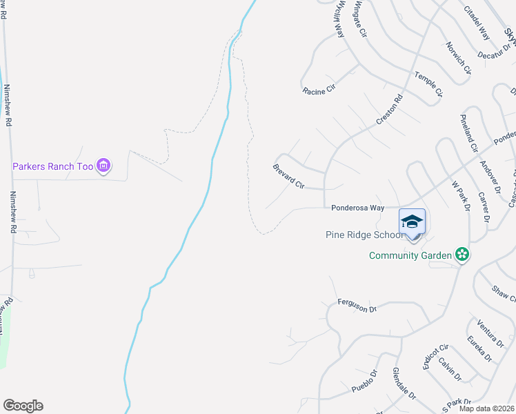 map of restaurants, bars, coffee shops, grocery stores, and more near 13901 Cluster Court in Magalia