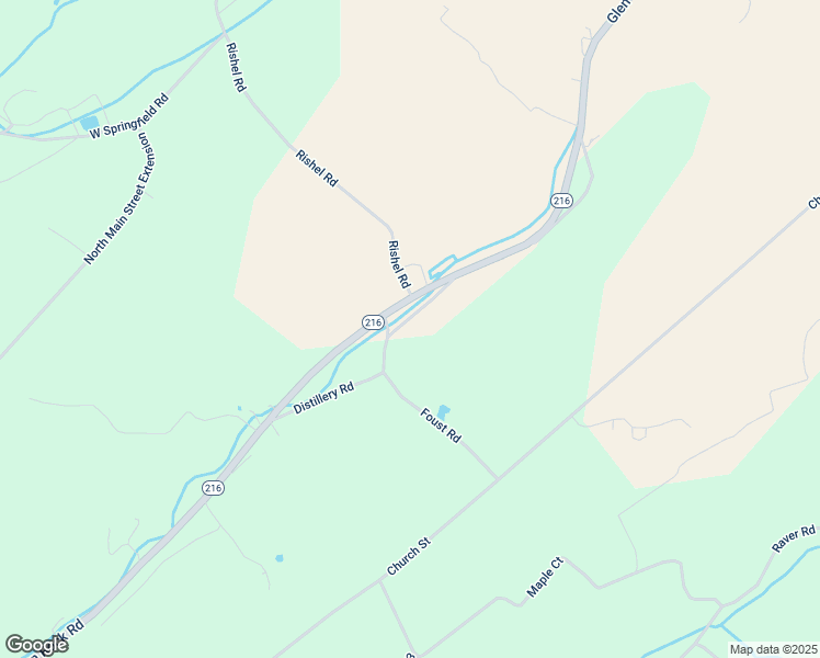 map of restaurants, bars, coffee shops, grocery stores, and more near 1485 Distillery Rd in Glen Rock