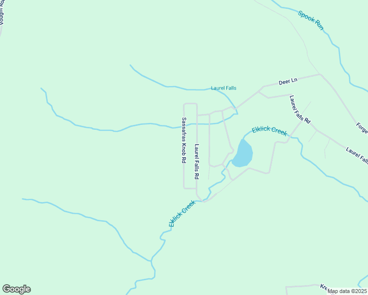 map of restaurants, bars, coffee shops, grocery stores, and more near Sassafras Knob Road in Somerset County