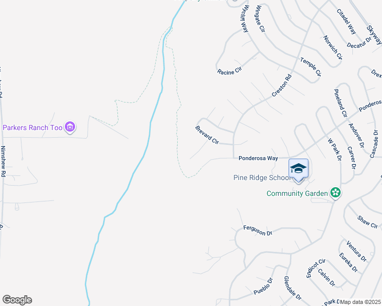 map of restaurants, bars, coffee shops, grocery stores, and more near 13911 Cluster Court in Magalia