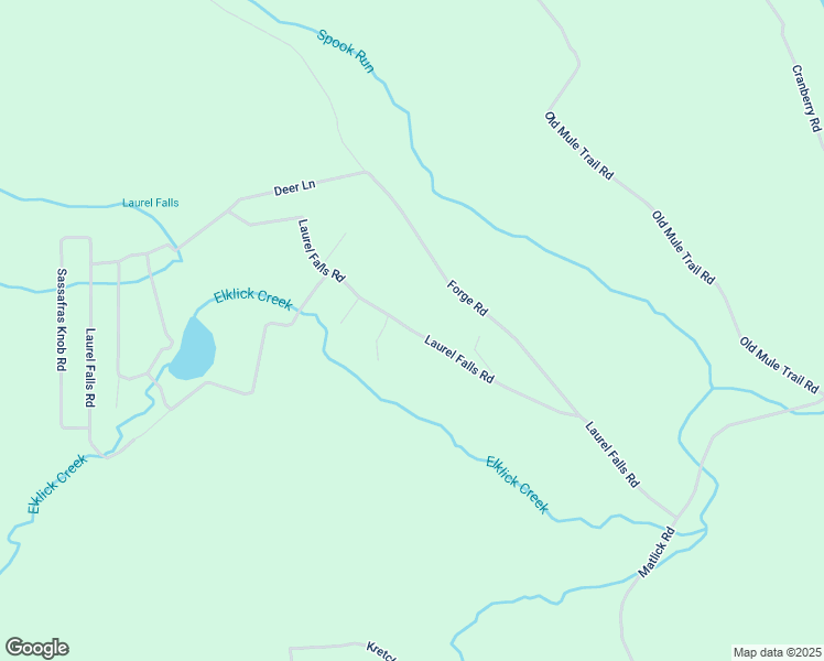 map of restaurants, bars, coffee shops, grocery stores, and more near Laurel Falls Road in Meyersdale