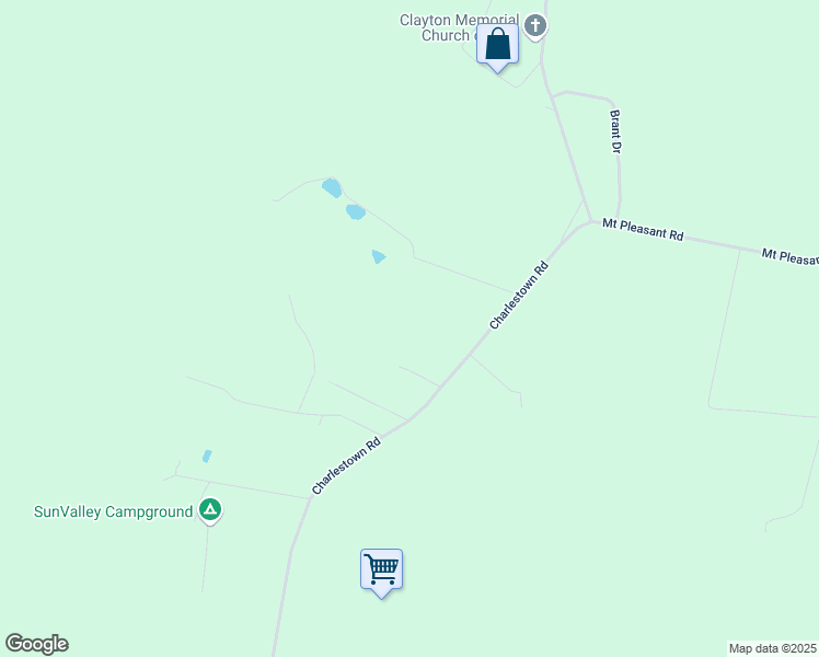 map of restaurants, bars, coffee shops, grocery stores, and more near 7237 Charlestown Road in Mercersburg
