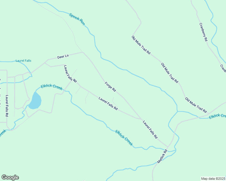 map of restaurants, bars, coffee shops, grocery stores, and more near Forge Road in Meyersdale