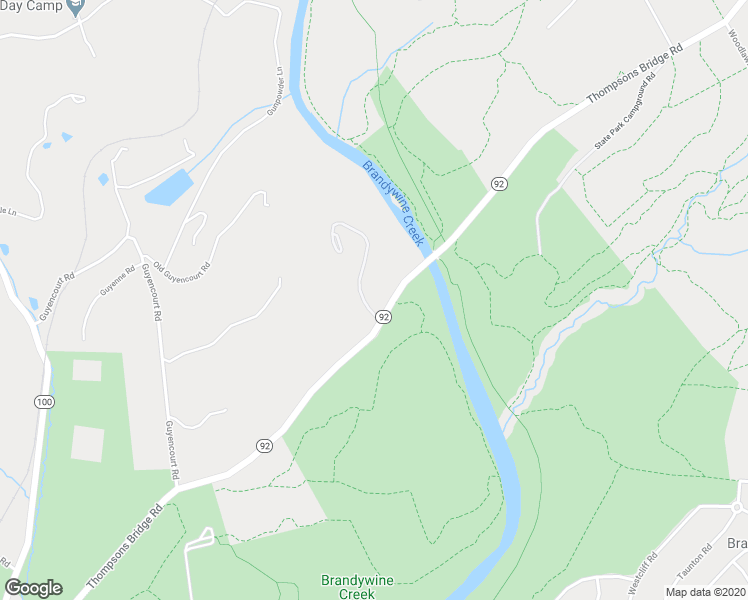 map of restaurants, bars, coffee shops, grocery stores, and more near 3934 Thompsons Bridge Road in Wilmington