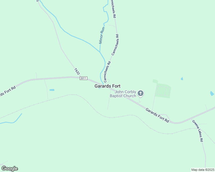 map of restaurants, bars, coffee shops, grocery stores, and more near 102 Carmichaels Road in Carmichaels