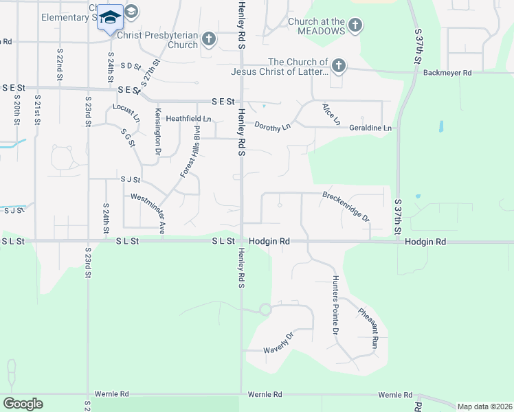map of restaurants, bars, coffee shops, grocery stores, and more near 911 Henley Road South in Richmond