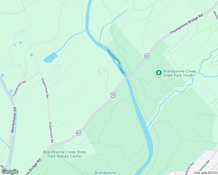 map of restaurants, bars, coffee shops, grocery stores, and more near 3934 Thompsons Bridge Road in Wilmington