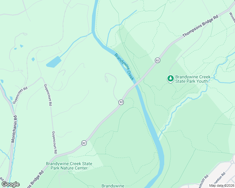 map of restaurants, bars, coffee shops, grocery stores, and more near 3934 Thompsons Bridge Road in Wilmington