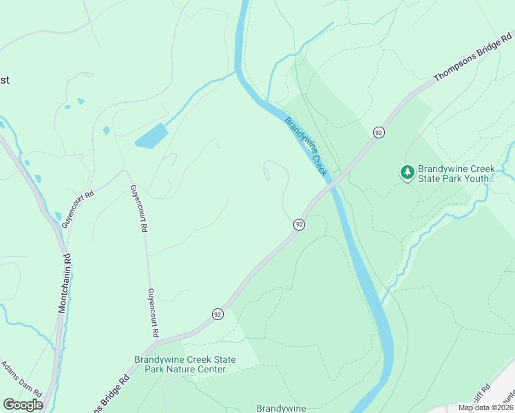 map of restaurants, bars, coffee shops, grocery stores, and more near 3924 Thompsons Bridge Road in Wilmington