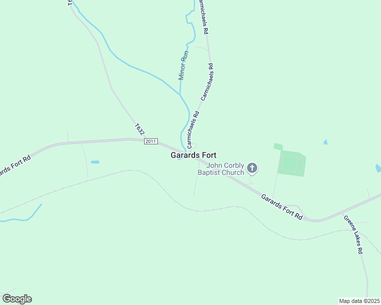 map of restaurants, bars, coffee shops, grocery stores, and more near 102 Carmichaels Road in Carmichaels