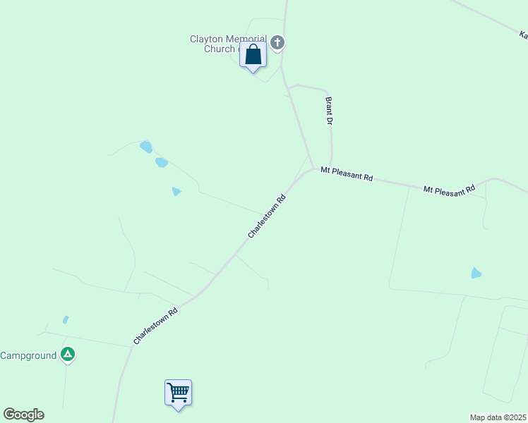 map of restaurants, bars, coffee shops, grocery stores, and more near 7237 Charlestown Road in Mercersburg