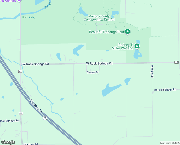 map of restaurants, bars, coffee shops, grocery stores, and more near 3800 Sanner Drive in Decatur