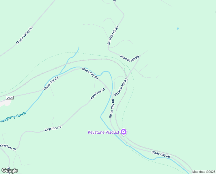 map of restaurants, bars, coffee shops, grocery stores, and more near 722 Glade City Road in Meyersdale