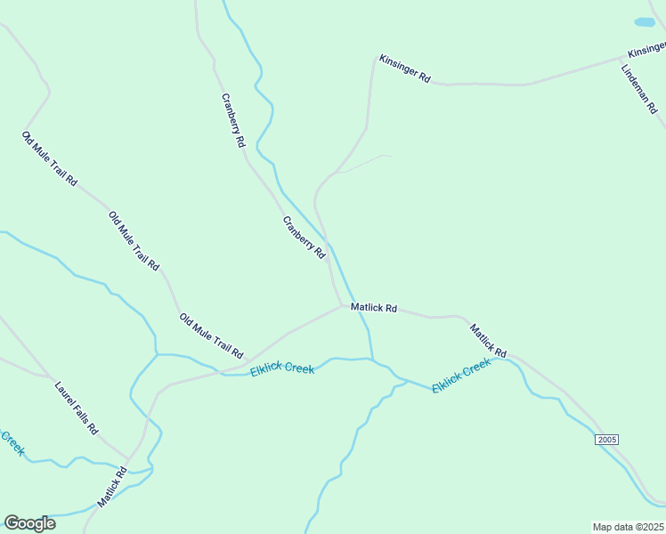 map of restaurants, bars, coffee shops, grocery stores, and more near Kinsinger Road in Somerset County